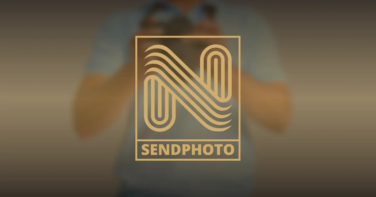 Photographer delivering digital photos to happy client through online gallery