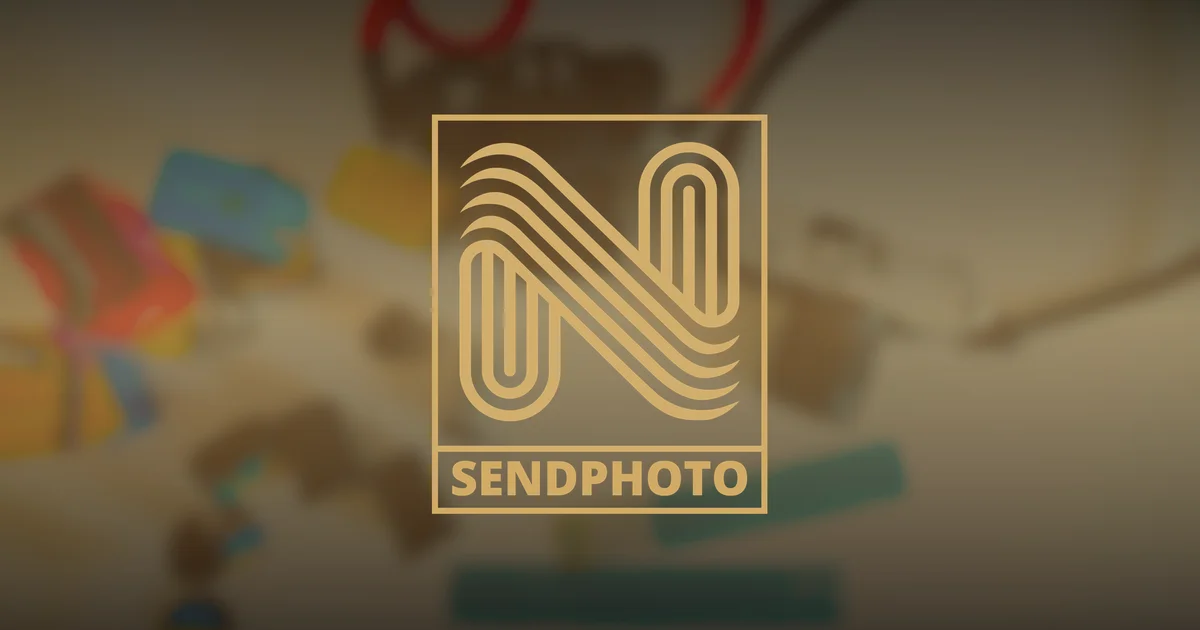 Professional photographer using AI photo editing tools on laptop